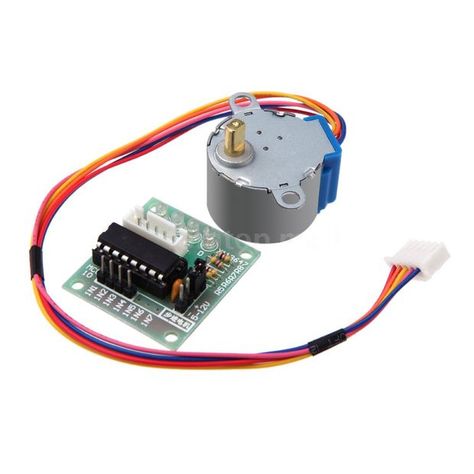 Picture of Drive a Stepper Motor with an Arduino and a A4988 Stepstick/Pololu driver Arduino Stepper, Arduino Motor, Electronic Technician, Electronics Workshop, Cool Electronics, Arduino Projects, Electronic Engineering, Electronic Gifts, Stepper Motor