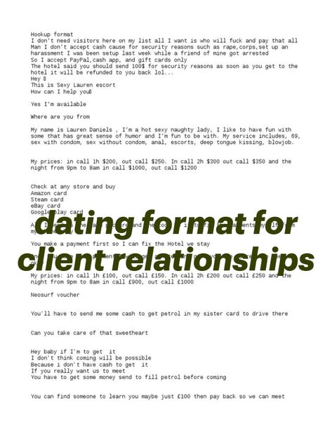 How do you start a dating format? What is the world dating format? How do you start a relationship format? How do you make a client fall in love format?🧲#LoveStory #RomanticEncounters #HeartfeltConnections #DateNightIdeas #SoulmateSearch #FlirtyFridays #CandlelitDinners #StarryEyedMoments #LoveQuotes #DreamyDates #WhisperedPromises #AmourAdventures Relationship Format For Client, Love Format For Dating, Video Call Format For Client, Relationship Contract Dating, Relationship Format, Format For Client, Romantic Texts For Him, Relationship Contract, Love Format