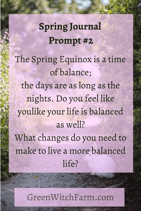 Ostara is the start of Spring and a great time to reflect on your personal progress Spring Equinox Meditation Script, Ostara Affirmations, Ostara Journal Prompts, Spring Equinox Journal Prompts, Chakra Journaling, Seasonal Journal, Pagan Easter, Witchy Holidays, Celebrate Ostara