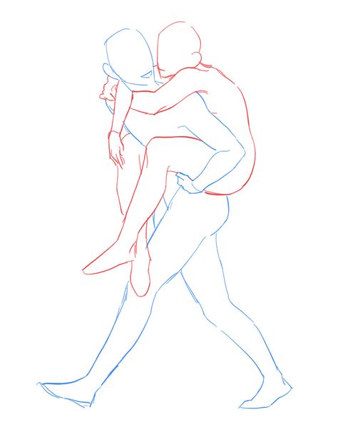 Couple Poses Drawing, Drawing Body Poses, Sketch Poses, Body Pose Drawing, Poses References, Figure Drawing Reference, Anime Drawings Tutorials, Couple Drawings, Art Poses