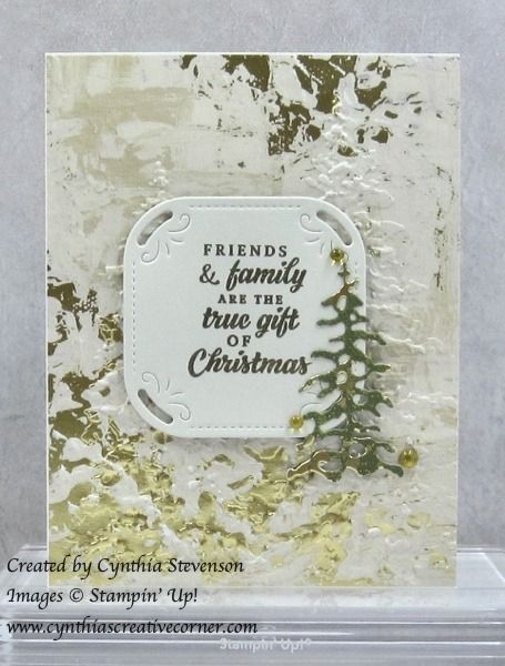 PEACEFUL SEASON BUNDLE - Cynthia Stevenson, Stampin Up! Demonstrator All About Family, Subtle Background, Stamped Christmas Cards, Create Christmas Cards, Beautiful Christmas Cards, Stampin Up Christmas Cards, Stampin Up Christmas, Tree Cards, Christmas Holiday Cards