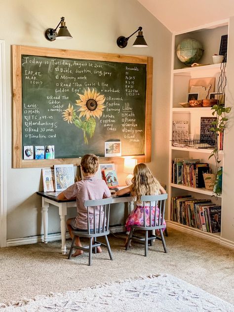 Wall Pantry Ideas, Fall Office Decor, Wall Pantry, Homeschool Room Decor, Homeschool Room Design, Fall Coffee Table Decor, Room Decor Rustic, Bedroom Decor Dark, Fall Coffee Table