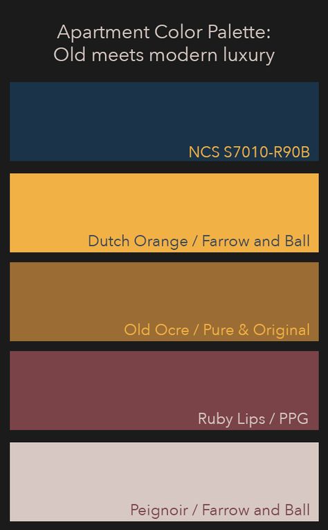 Be bold with these luxurious colors that'll make your home look rich, warm and inviting. Also; stop making your house look like a Sherin-Williams premade color pallete from an ad. Take a look at the beautiful colors of other brands. Mix and match, and no other home will match yours. Bold Pallete Color, Masculine Color Palette Man Cave, Barbershop Color Palette, Rich Color Pallete, Luxury Clothing Brand Color Palette, Luxury Pallete Colors, Bold Masculine Color Palette, Luxury Color Pallet, Luxury Brand Color Pallete