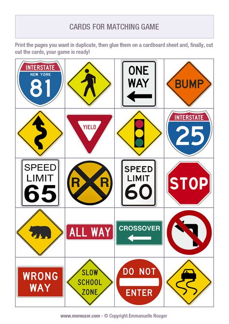 Best Way To Revise, Road Safety Signs, Road Traffic Safety, Railroad Crossing Signs, Printable Road, Table Painting, Game To Play, Safety Posters, Vbs Ideas