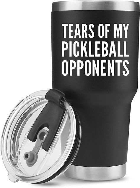 Panvola Tears of My Pickleball Opponents Tumbler Sports Player Gifts Vacuum Insulated Stainless Steel Tumbler With Removable Lid And Straw (30 oz) Tears Of My Students, Coworker Humor, Funny Lawyer, Student Humor, College Professor, Lawyer Gifts, College Humor, Law Student, Stainless Steel Straws