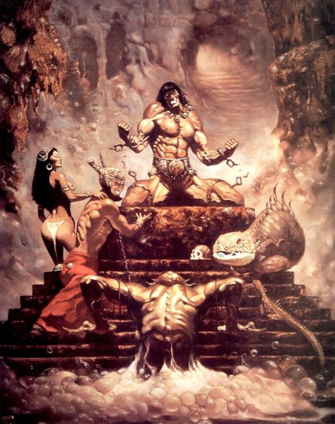 Darkoath Savagers, Conan Artwork, Chris Achilleos, Conan Barbarian, Hero Quest, Julie Bell, Robert E Howard, Bd Art, Boris Vallejo