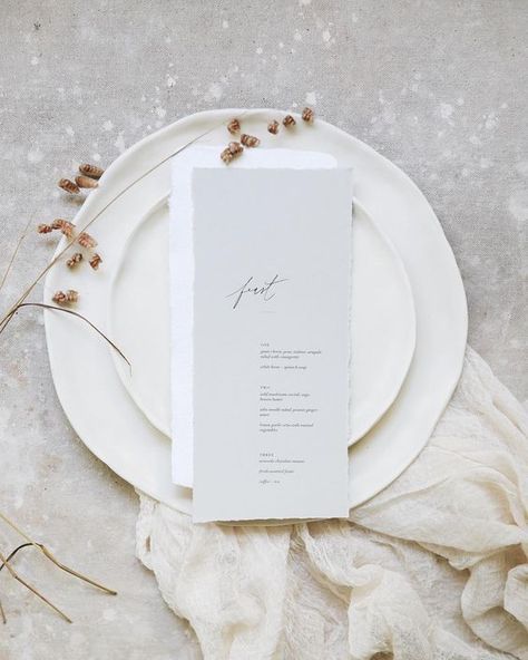 Stacked Wedding Place Settings - How To Add The WOW Factor To Your Wedding Day Tables Wedding Place Settings, The Lane, Wedding Tablescapes, Wedding Place, Wedding Places, Wedding Stationary, Wedding Menu, Wedding Paper, Minimalist Wedding