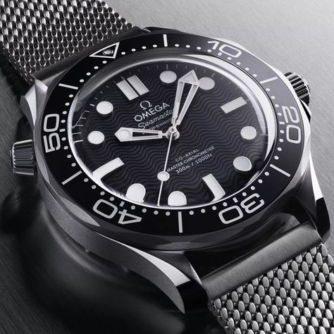 Introducing: The Omega Seamaster Diver 300M No-Date Omega Railmaster, James Bond Actors, Omega Planet Ocean, Omega Seamaster Diver 300m, Omega Seamaster 300, Seamaster 300, Monochrome Watches, Moon Watch, Bell Ross