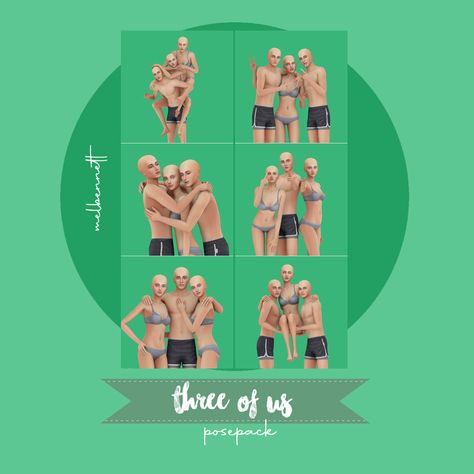 Sims 4 Trio Pose Pack, Sims 4 Three Friends Poses, Sims 4 Trio Poses, Sims 4 Friend Poses, Sims 4 Poses Friends, Pose Sims 4, Sims4 Pose, Pose Friends, Meet And Greet Poses