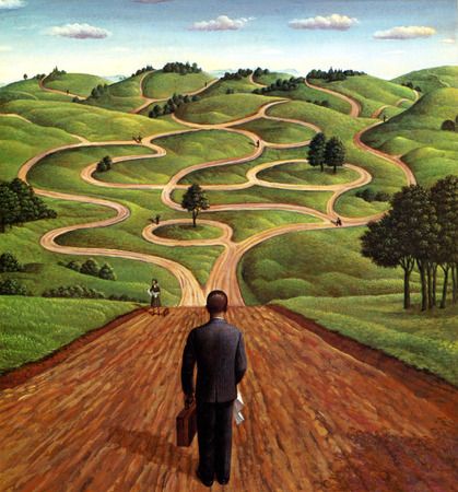 ♥ "Man standing at beginning of winding road" Artist Mark Hess. Road Drawing, The Road Not Taken, Christ Quotes, Journey Quotes, Walking Paths, Winding Road, Life Path, Amazing Grace, Life Drawing