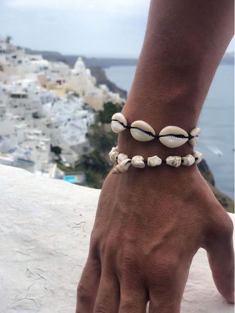 Shell Bracelet Men, Cowrie Bracelet, Mens Bracelet, Seashell Bracelet, Beach Bracelet, Summer Bracelet, Gift for Him. #shell #shellbracelet #cowrieshell #cowrieshellbracelet #braceletmen #mensbracelet #mens #men #mensfashion Cowries Necklace For Men, Cowrie Bracelet, Cowrie Earrings, Bracelet Seashell, Cowrie Shell Jewelry, Seashell Bracelet, Cowrie Shell Necklace, Beachy Jewelry, Beach Bracelet