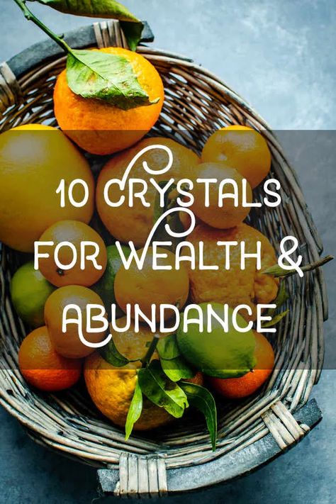 10 Powerful Crystals for Attracting Prosperity, Abundance, and Money. Abundance is a state of receptivity, where you allow the bounty of the Universe into your life. It is the yin side of manifestation. Use these prosperity stones to become aware of the abundance already available to you, to open your heart to receive, and to shift into the mindset that the Universe wants you to be happy and give you all that you need. If you are looking for crystals for a... #gemstones #crystals #beadage Healing Stones Meanings, Crystal Grimoire, Witch Types, Crystals For Wealth, Crystals Healing Grids, Crystal Magick, Abundance Money, Crystal Witch, Money Abundance