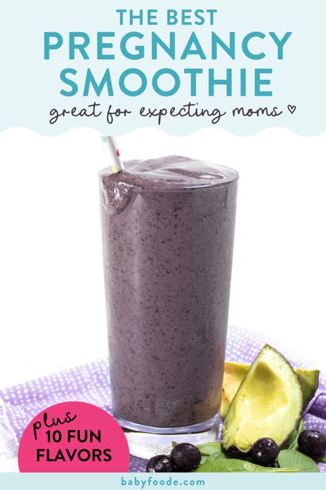 High Iron Smoothies, Date Smoothie Recipes, Acai Smoothie Recipe, Pregnancy Smoothie Recipes, Veggie Smoothie Recipes, Pregnancy Smoothie, Fiber Smoothie, Energy Smoothie Recipes, Nutrient Dense Smoothie