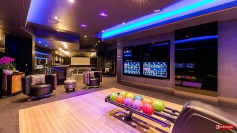 Manifestation Room, Home Bowling Alley, Palm Springs Home, Popular Interior Design, Dream Mansion, Miami Houses, Wardrobe Design Bedroom, Bowling Alley, Study Room Decor