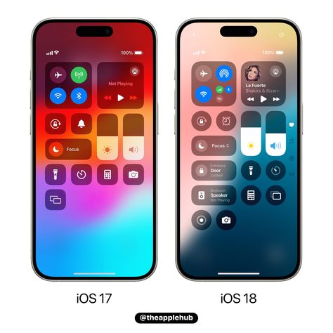 Which Control Center do you prefer? Apple Ecosystem, Iphone Setup, Ios Ui, Product Placement, Control Center, Dream Business, Iphone Design, Web Server, Pop Up Shops