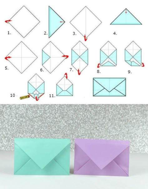 How To Make Origami Envelopes, Small Paper Envelope Diy, How To Fold Love Letters, How To Make Paper Envelopes Step By Step, How To Make A Evenlope Out Of Paper, How To Make Heart Envelopes, How To Make Tiny Envelopes, How To Do An Envelope, How To Fold An Envelope