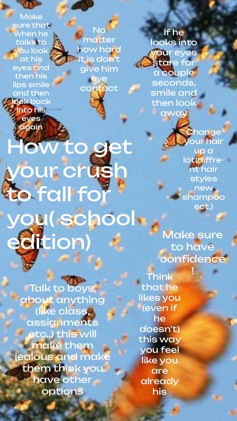 How to make your crush fall for you (school edition) in honour of #valentinesday which is coming soon x School Edition, Halloween Wallpaper Backgrounds, Crush Advice, Fall For You, Your Crush, Disney Fun, Halloween Wallpaper, Having A Crush, How To Make Your