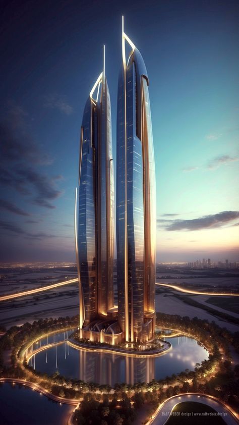 Skyscraper Concept, Interior Design Content, Holiday Destinations In India, Dubai Design Week, World Famous Buildings, Design University, California Architecture, Dubai Architecture, Future Buildings