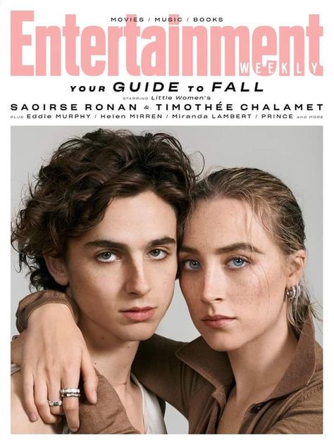 Timothée Chalamet and Saoirse Ronan. Greta Gerwig Movies, Alissa Salls, Timmy Chalamet, Timmy Turner, Vogue Vintage, Saoirse Ronan, Timmy T, Eddie Murphy, Cut Her Hair