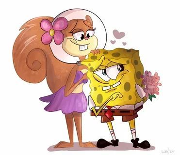 Spongebob X Sandy, Spongebob And Sandy, Sandy Cheeks, Spongebob Squarepants, Nickelodeon, Princess Peach, Cute Drawings, Mario Characters, Drawings