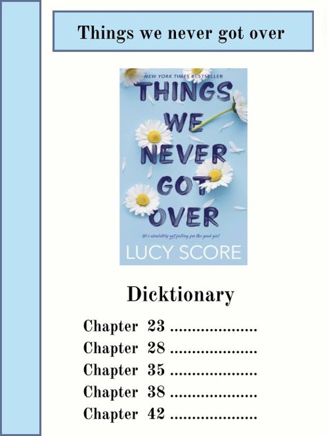 Lucy Score 
Romance book 
Smut
Books
Booktok Things We Never Got Over Spicy Chapters, Thing We Never Got Over, Spicy Chapters In Books, Things We Never Got Over, Lucy Score Books, Spicy Chapters, Books Spicy, Lucy Score, Reading Slump