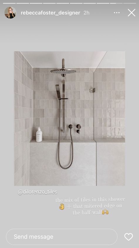 Like the shower ledge vs nook Showers With Ledges, Bathroom Wall Ledge, Shower With Long Niche, Shower In Alcove, Shower Ledge Ideas, Shower Nook Ideas, Linear Shower Niche, Bathroom With Ledge, Bathroom Ledge Wall