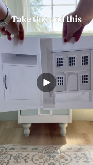 9.7K views · 192 reactions | This dollhouse nightstand is inspired by a $500 pottery barn one! It cost $200 to make out of an Ikea nightstand | At Home with Ashley | At Home with Ashley · Original audio Dollhouse Nightstand, Ikea Nightstand, Diy Nightstand, Pottery Barn, Making Out, Doll House, At Home, Audio, The Originals