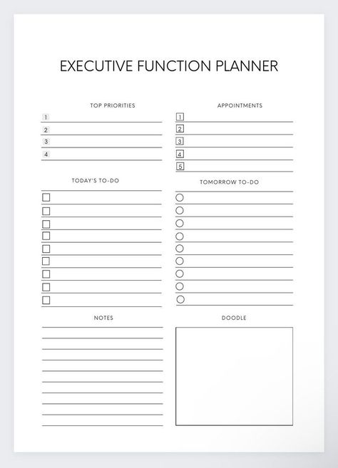 Pin on AUDIO BOOK NARATOR Filofax Planners Printables, Virtual Journal, Brain Dump Printable, Analysis Paralysis, Executive Functions, Journaling Printables, Assignment Planner, Organization Planner, Executive Function