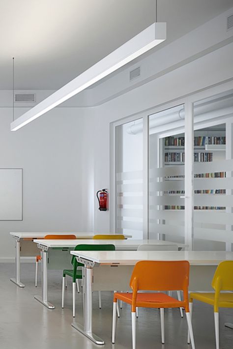 New on the TLA Spotlight Blog: "Lighting the Way Back-to-School" featuring Coronet EDU Luminaires. #tla #tladenver #thelightingagency #schools #backtoschool #ledlights #luminaires #linearlighting #led #commerciallighting #lighting #ontheblog #spotlightblog Lighting The Way, Technical Schools, Modern Classroom, The Way Back, Linear Lighting, Commercial Lighting, Science Classroom, Light Architecture, Light Texture