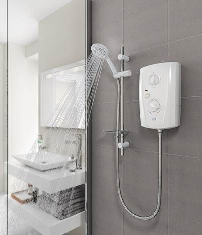 Easy Clean Shower, Large Shower Heads, Bottle Tray, Electric Showers, Shower Head With Hose, Shower Head Holder, Quadrant Shower Enclosures, White Chrome, Large Shower