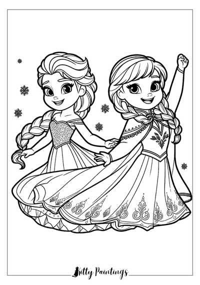 18+ Elsa & Anna (Frozen) Coloring Pages - Free Printables Frozen Colouring, Elsa Coloring Pages, Frozen Coloring Pages, Coloring Videos, Elsa And Anna, Color Pages, Anna Frozen, Elsa Anna, Disney Frozen