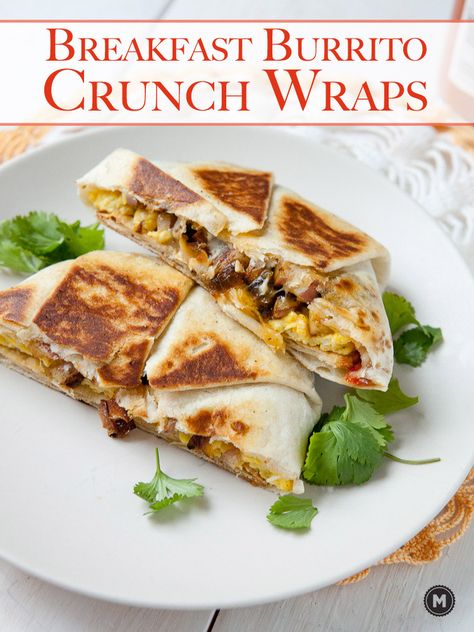 breakfast crunch wraps Breakfast Crunch Wrap, Best Way To Cook Chicken, Way To Cook Chicken, Crunch Wrap, Wrap Recipe, Egg And Cheese, Breakfast Burrito, Cook Chicken, Homemade Breakfast