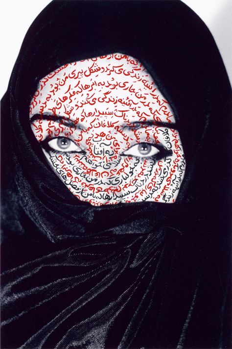 Shirin Neshat Shirin Neshat, Kara Walker, Arte Punk, Eastern Art, Feminist Art, Magazine Art, Photography Portfolio, Art Plastique, Female Artists