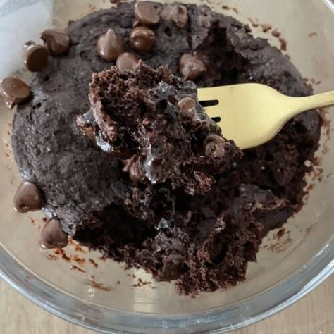 Cottage Cheese Protein Brownie Single Serve Cottage Cheese Cookie Dough, Cottage Cheese Mug Cake, Cottage Cheese Brownies, Macro Treats, Protein Bakes, Cottage Cheese Protein, Anabolic Recipes, Healthy Macros, Protein Dishes