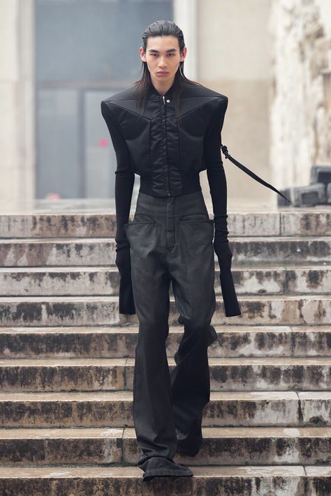 @puroxtc/f is for / Twitter Rick Owens Runway, Rick Owens Fashion, Rick Owens Menswear, 2024 Menswear, Runway Fashion Couture, Rick Owens Men, Fashion Capsule, Menswear Collection, Spring 2024