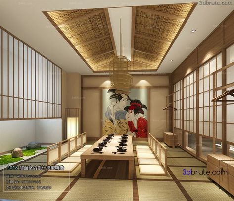 Japanese Cafe Design, Restaurant Design Plan, Japanese Restaurant Interior, Japanese Restaurant Design, Florence Art, Background References, Coffee Restaurants, Japanese Restaurant, Japan Style