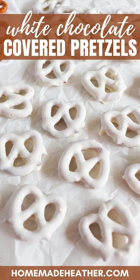 Chocolate Pretzels Recipe, Pretzel Dip Recipes, White Pretzels, Chocolate Covered Pretzels Recipe, Chocolate Chip Dip, White Chocolate Covered Pretzels, White Chocolate Pretzels, White Chocolate Covered, Pretzel Snacks