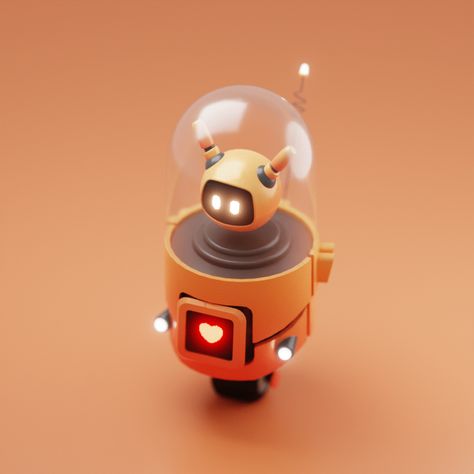 3d Robot Design, Robot Reference, 3d Robot, Ip Design, Robot Cartoon, Toy Robot, Cute Robot, 3d Blender, Peace Illustration