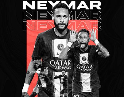 Neymar Poster, Advertising Typography, Messi Poster, Typography Shirt Design, United Wallpaper, Graphic Shirt Design, Cute Headers For Twitter, Soccer Poster, Sport Poster Design