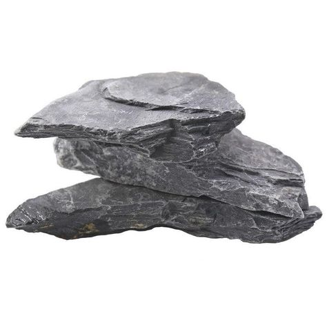 Rock Collection Display, Faith Healers, Slate Rock, Aquarium Rocks, Gray Rock, Aquarium Ornaments, Flat Stone, Metamorphic Rocks, Relaxing Places