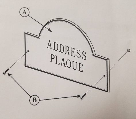 exterior - How to install a house number plaque on vinyl siding? - Home Improvement Stack Exchange Vinyl Siding Hooks, Vinyl Board, House Number Plaque, Aluminum Siding, Address Plaque, Vinyl Siding, Exterior Siding, House Number, Address Sign