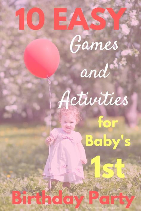 1st Birthday Activities, First Birthday Activities, Best Party Games, 1 Year Birthday Party Ideas, 1st Birthday Games, 1st Birthday Party Games, Birthday Games For Kids, Baby's 1st Birthday, Birthday Party Games For Kids