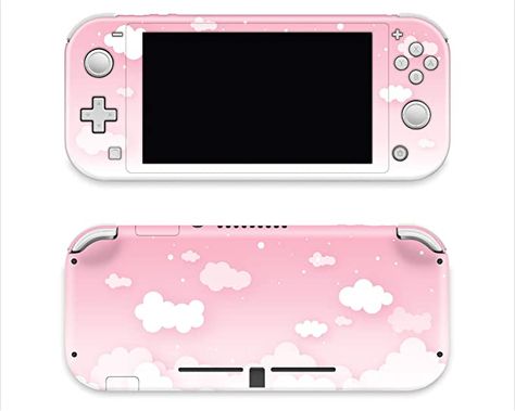 Pink Switch Lite, Cute Nintendo Switch Lite Accessories, Nintendo Switch Joycons Pastel, Pink Nintendo Switch Lite, My Melody Nintendo Switch, Kawaii Nintendo Switch Case, Pink Nintendo, Nintendo Lite, Switch Case