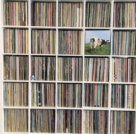 Vinyl Record Room, Dj Room, Record Room, Vinyl Record Collection, Vinyl Collectors, Vinyl Record Storage, Kallax Ikea, Vinyl Storage, Record Storage