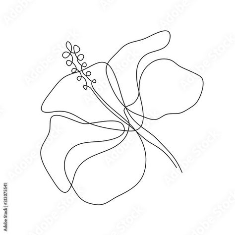 Minimalist Background, One Line, Line Art Flowers, Simple Drawings, Flower Line Drawings, Art Concepts, Line Art Drawing, Flower Outline, Single Line Drawing