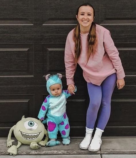 Cute Mother And Son Halloween Costumes, Aunt And Niece Halloween Costumes, Mommy Son Costumes Halloween, Mama And Son Halloween Costumes, Mommy And Me Costumes Halloween, Diy Mom And Son Halloween Costumes, Boo Outfit Monsters Inc, Couple With Baby Halloween Costumes, Mom And Baby Halloween Costumes Sons