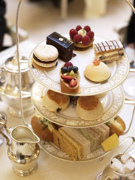 Ritz Afternoon Tea, Afternoon Tea At The Ritz, Tea Images, English Afternoon Tea, Tea And Crumpets, Tea Places, Afternoon Tea Recipes, British Tea, Tea Party Food