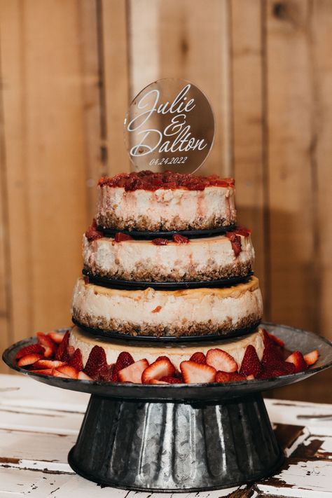 Tiered Cheesecake Wedding, Cheesecake Bar Wedding, Tiered Cheesecake, Cheesecake Wedding, Cheesecake Bar, Cheesecake Wedding Cake, Bar Wedding, Wedding 2024, Cheesecake Bars