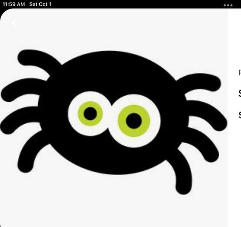 Spider Crafts Kids, Felt Spider, Spider Cartoon, Cartoon Spider, Moldes Halloween, Halloween Arts, Halloween Decorations For Kids, Spider Crafts, Image Halloween