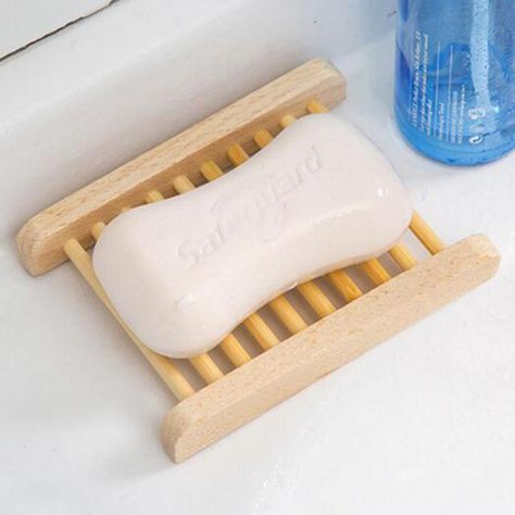 2019 Natural Wood Soap Dish Wooden Soap Tray Holder Storage Soap Rack Plate Box Container For Bath Shower Plate Bathroom Kitchen Accessories From Cinmate, $0.67 | DHgate.Com Dish Soap Tray, Bamboo Dishes, Wood Soap Dish, Wooden Soap Dish, Wood Dishes, Ceramic Soap Dispenser, Bath Organization, Shower Bathroom, Soap Tray